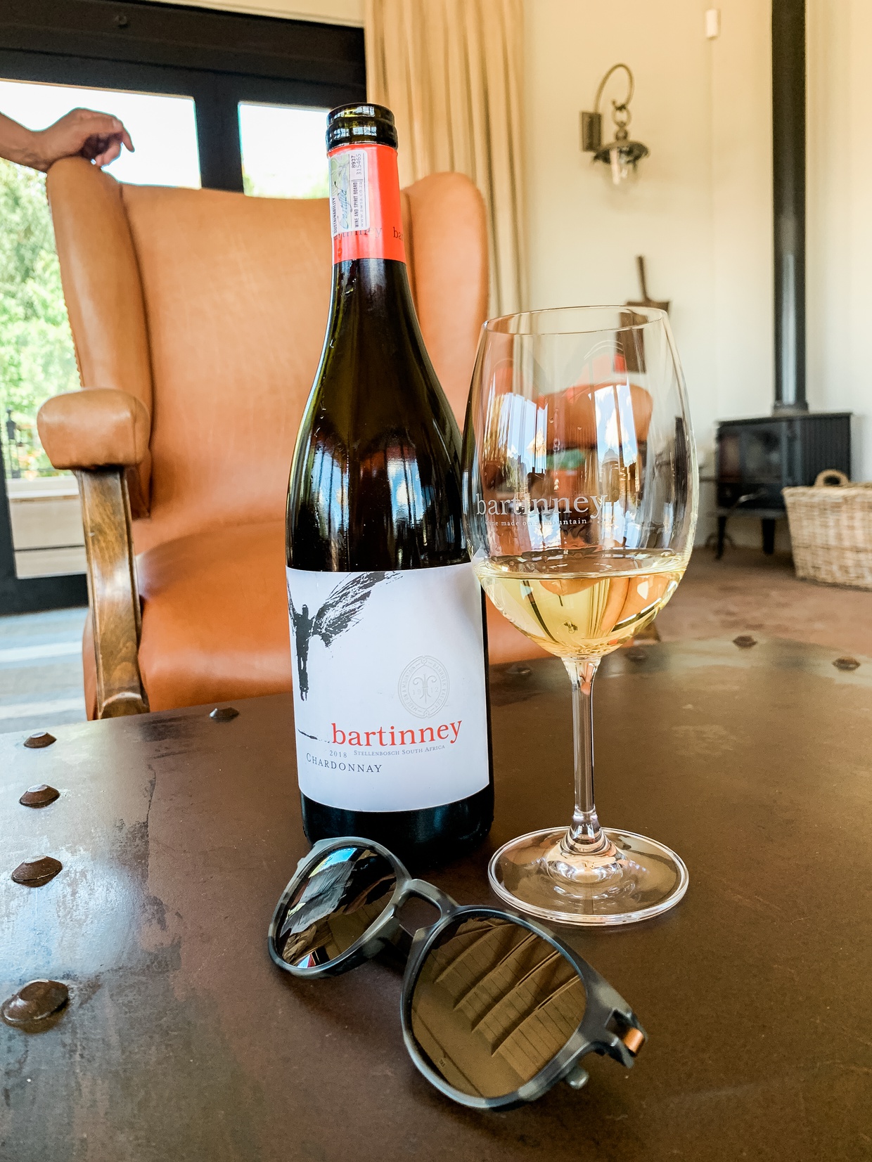 Wine tasting at Bartiney near De Zeven Guest Lodge Banhoek Valley | Stellenbosch