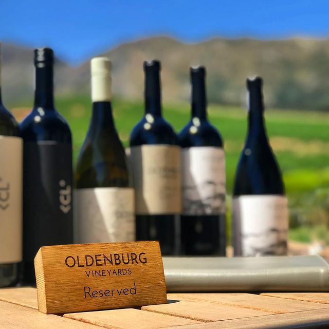 Wine tasting at Oldenburg Vineyards near De Zeven Guest Lodge Banhoek Valley | Stellenbosch