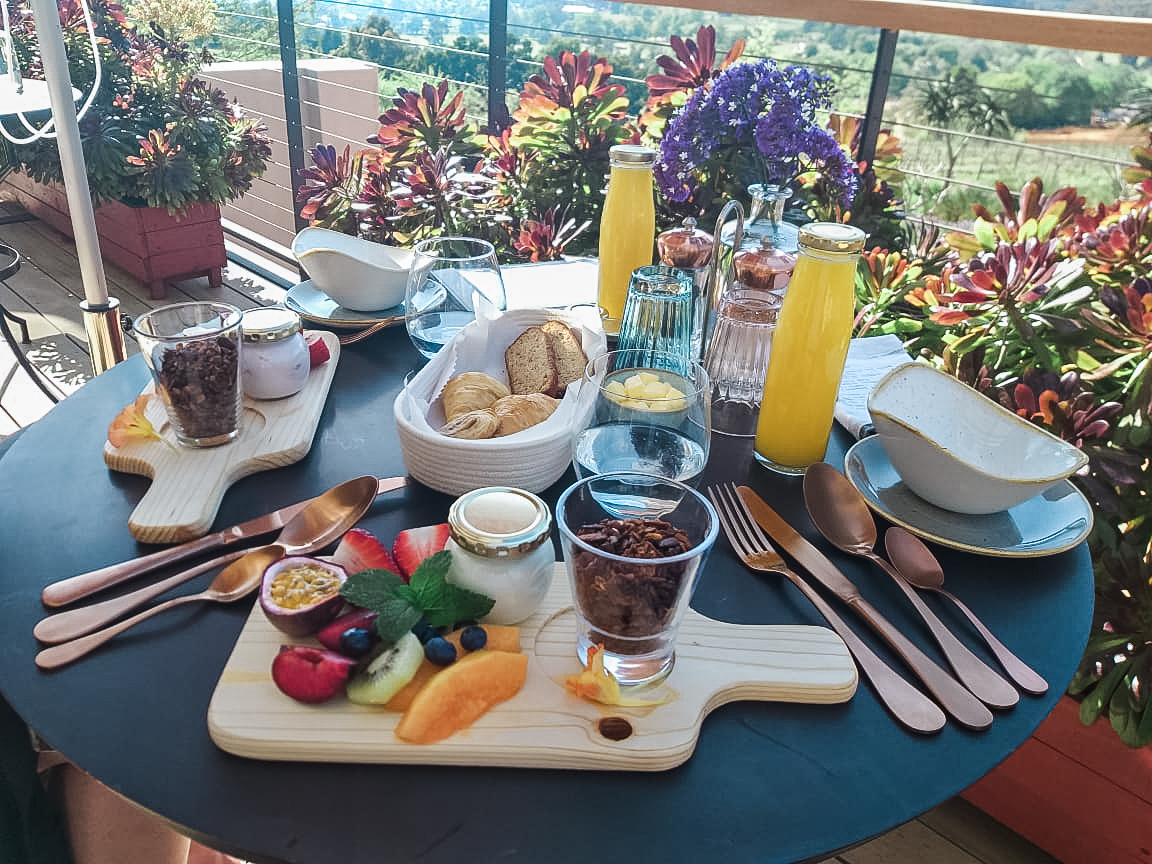Breakfast at De Zeven Guest Lodge Banhoek Valley | Stellenbosch